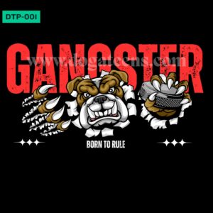 2 - dogateens.com Gangster graphic design for t-shirt www.dogateens.com