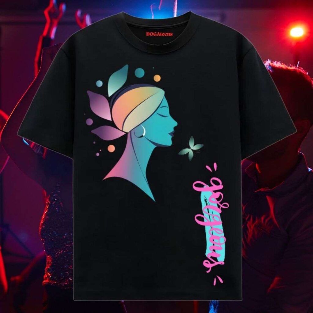 brand dogateens gorgeous printed t-shirt