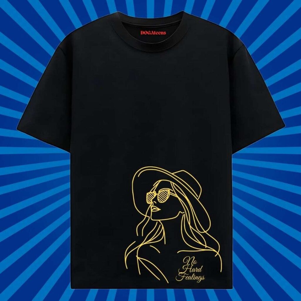 brand dogateens no hard fealing printed t-shirt 