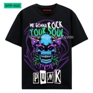 Skull printed Graphic Design for T-Shirt www.dogateens.com
