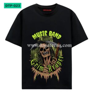 grim printed Graphic Design for T-Shirt www.dogateens.com