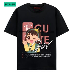 cute printed Graphic Design for T-Shirt www.dogateens.com