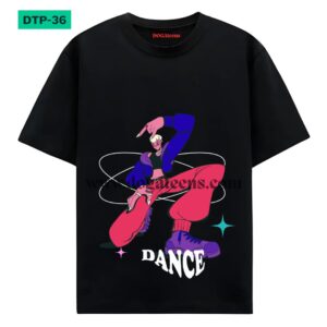 dance printed Graphic Design for T-Shirt www.dogateens.com
