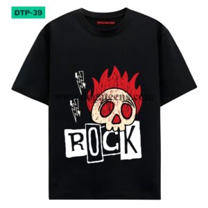 rock printed Graphic Design for T-Shirt www.dogateens.com