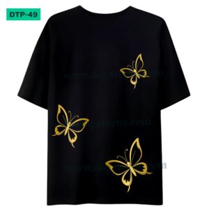 butterfly colorful printed Graphic Design for T-Shirt www.dogateens.com