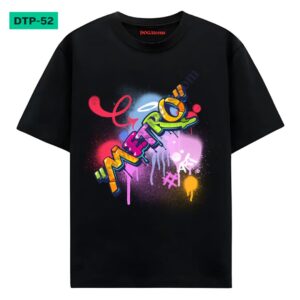 metro colorful printed Graphic Design for T-Shirt www.dogateens.com