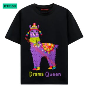 drama queen graphic design for t-shirts, www.dogateens.com
