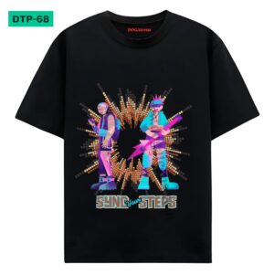 sync your steps tuned graphic design for t-shirts, www.dogateens.com,