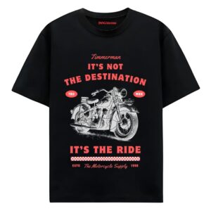 ride printed t shirt black oversized fit dogateenscom
