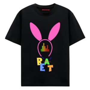 48 dogateenscom colorful graphic with text printed t shirt black oversized fit dogateenscom