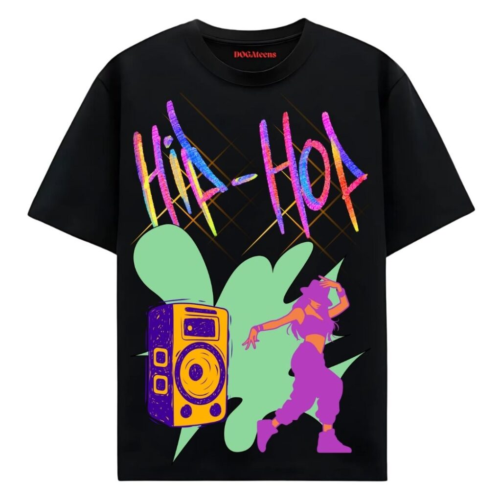 hip hop t shirt womenaposs black by dogateenscom